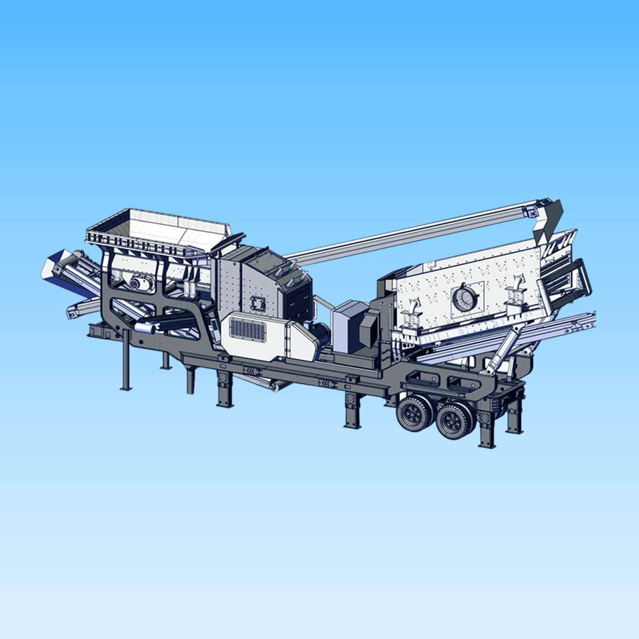 反擊式移動破碎站