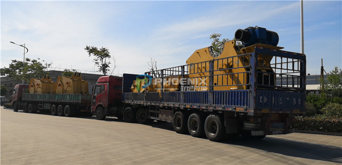 遼寧砂石生產線設備發貨實況回顧