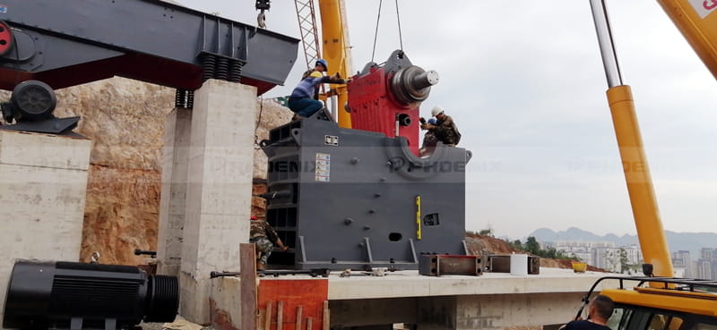 顎破現(xiàn)場安裝